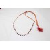 Necklace String Strand Single Line Women Red Ruby Briolette Drop Bead Stone C809
